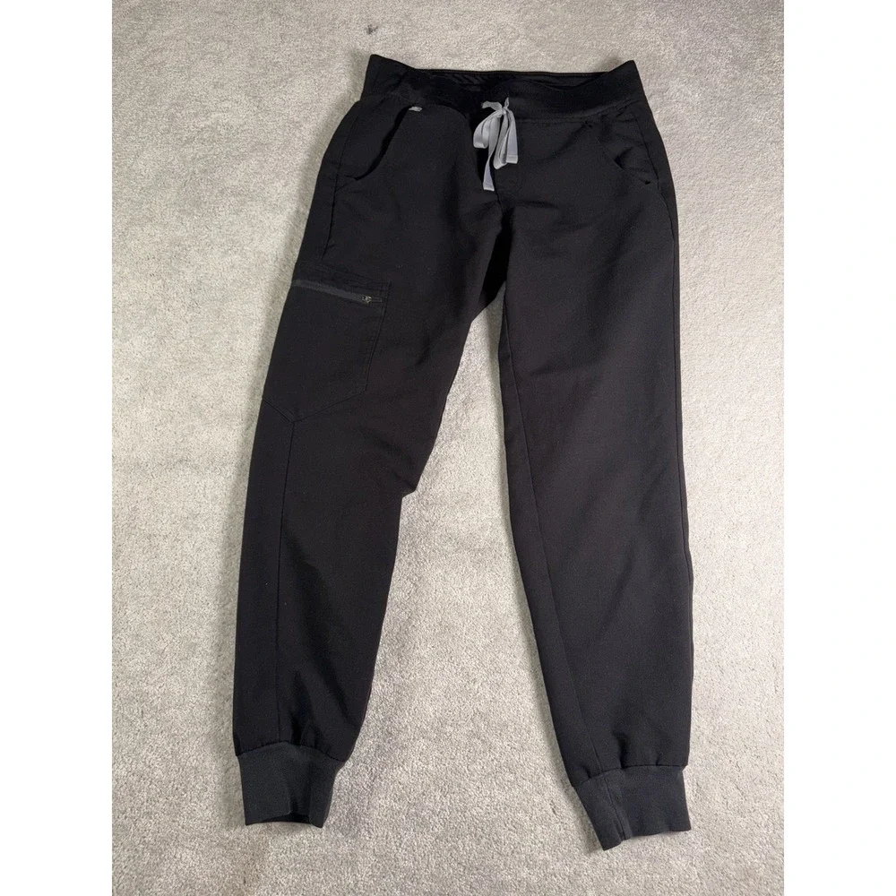 figs scrub set Catarina top (s) & zamora joggers (xs/p) black